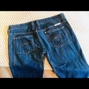 Frankie B Jeans Boot Cut Mid Rise